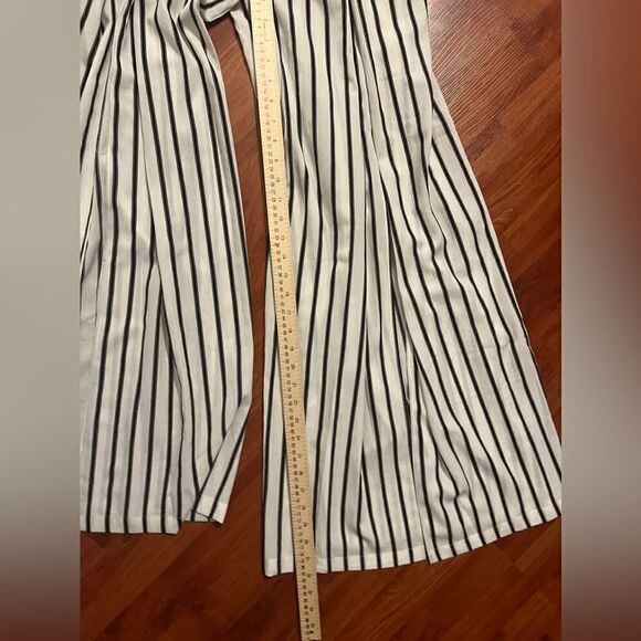 PROMESA striped wide leg jumper. Size M. - Picture 8 of 10